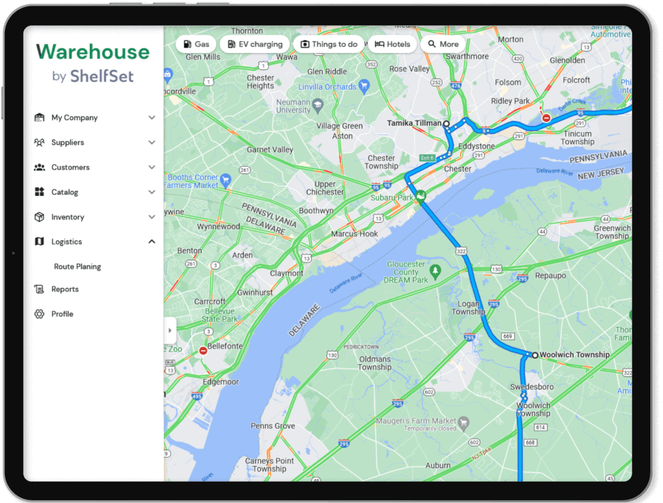 Keep track of every item in your warehouse